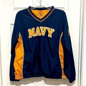 Champion Navy Pullover Windbreaker Size M Medium